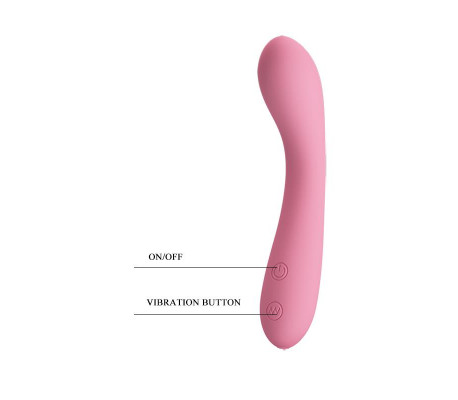 Vibrador Gloria Color Rosa Claro