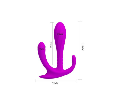 Plug Anal Edgar Color Púrpura