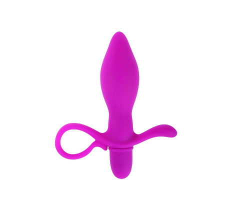 Plug Anal con Vibración Taylor Color Púrpura