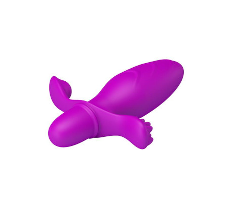 Plur Anal con Vibración Fitch Color Púrpura