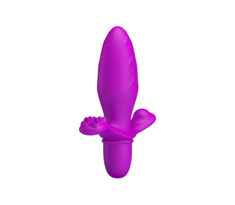 Plur Anal con Vibración Fitch Color Púrpura
