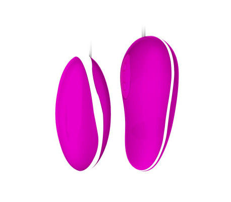 Huevo Vibrador Avery Color Rosa y Blanco