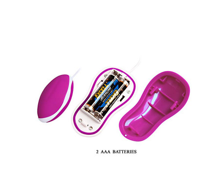 Huevo Vibrador Avery Color Rosa y Blanco