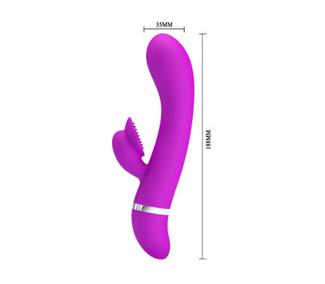 Pretty Love Vibrador Bert Color Púrpura