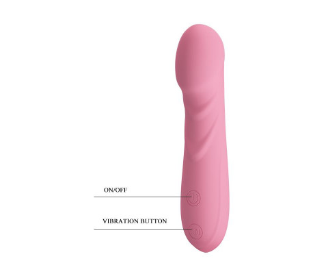 Vibrador Candice Color Rosa Claro