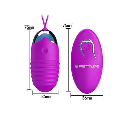 Huevo Vibrador Jessica USB Purpura