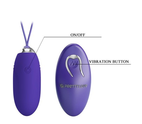 Jenny Youth Huevo Vibrador con Control Remoto