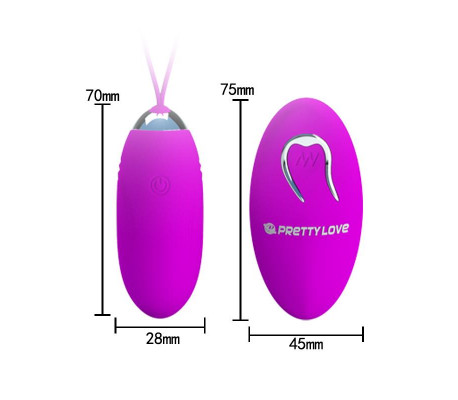 Huevo Vibrador Control Remoto Jenny