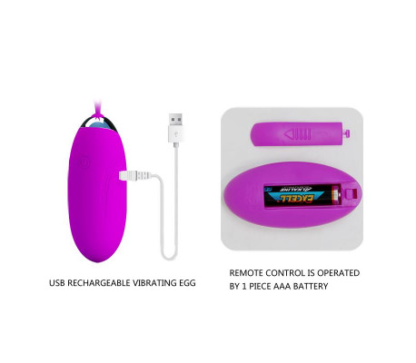 Huevo Vibrador Control Remoto Jenny
