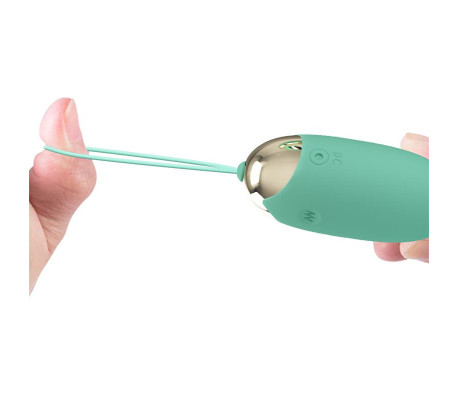 Mina Huevo Vibrador con Control Remoto Pantalla Digital Verde