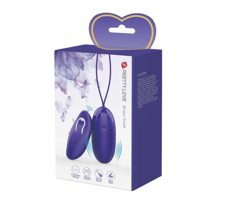 Berger-Youth Huevo Vibrador con Control Remoto