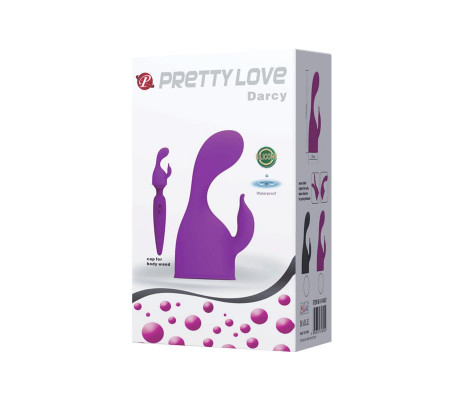 Pretty Love Cabezal Masajeador Darcy Púrpu CL75