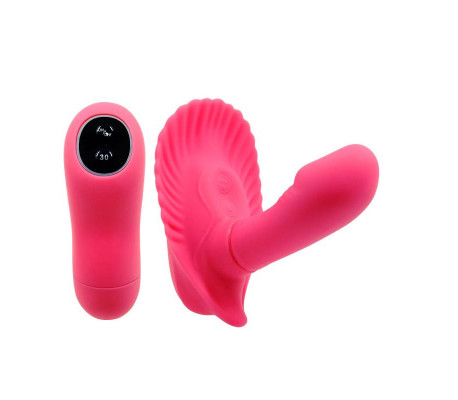 Pretty Love Vibrador a Control Remoto Fancy Clamshell Color Rosa
