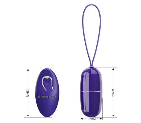 Arvin Youth Huevo Vibrador con Control Remoto