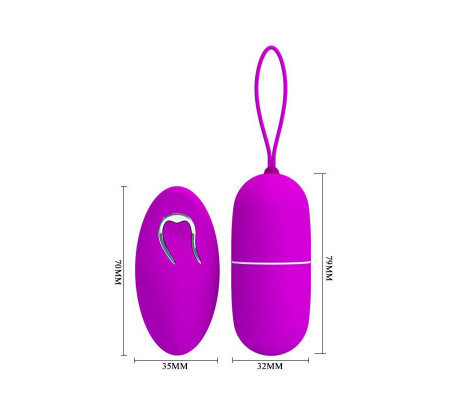 Huevo Vibrador Arvin Color Púrpura