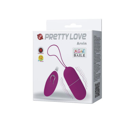 Huevo Vibrador Arvin Color Púrpura