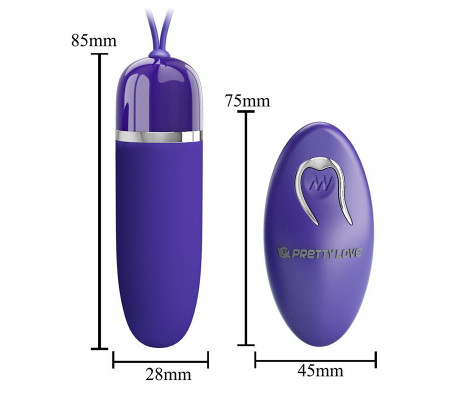 Darlene Youth Huevo Vibrador con Control Remoto