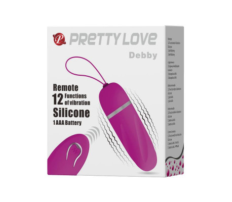 Pretty Love Bala Vibradora Debby Púrpura