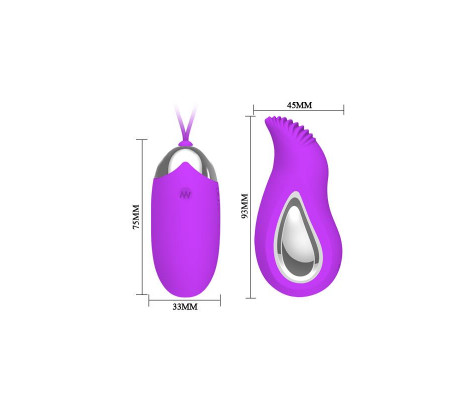Pretty Love Vibrador a Control Remoto Eden CL40