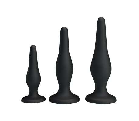 Butt Plug Set of 3 Clave 35