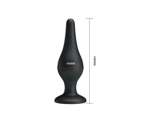Plug Anal Silicona 14 cm