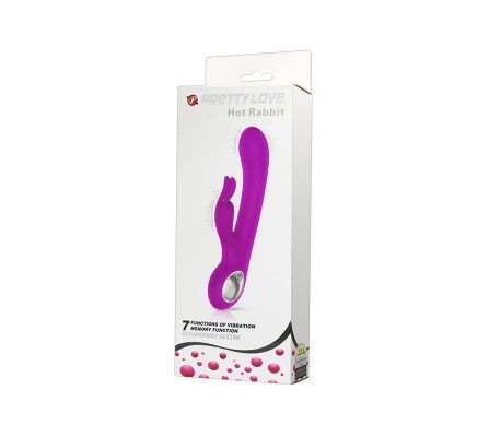 Vibrador Hot Rabbit Púrpura