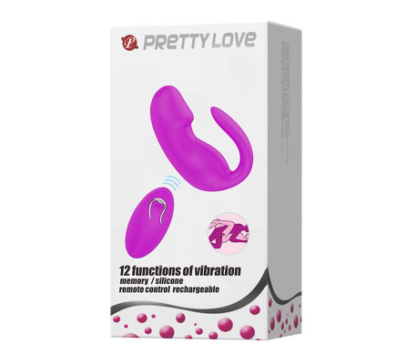 Juguete para Parejas con Control Remoto Rosa