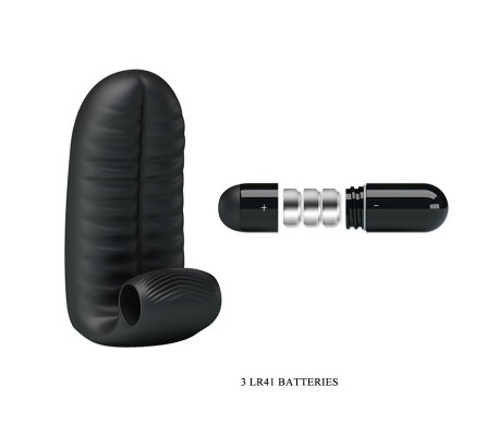 Abbott Funda para el Dedo con Vibración Negro