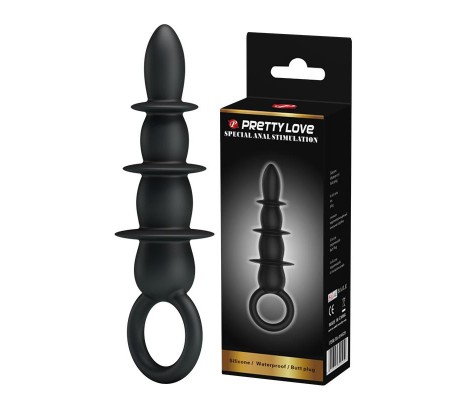 Plug Anal 3 Zonas Negro CL100