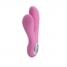 Vibrador Canrol USB Silicona Rosa Suave