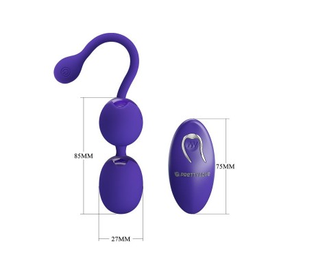 Willie Youth Bolas Kegel con Vibración y Control Remoto