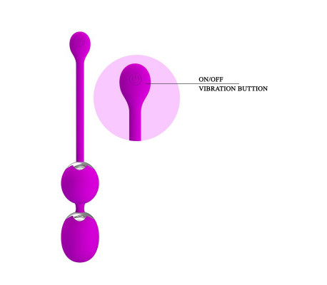 Bolas Vaginales con Vibración Willie Clave 25