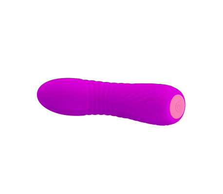 Vibrador Abner USB Silicona Purpura