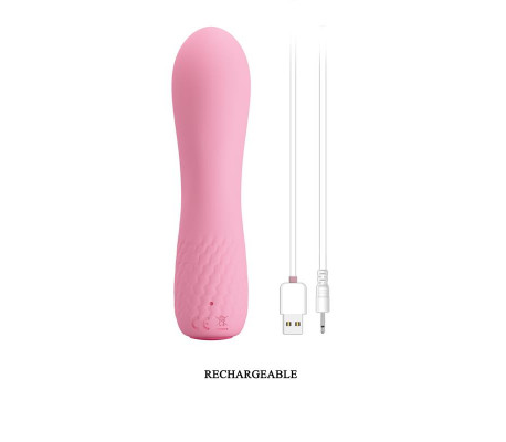 Alice Vibrador 12 funciones Rosa Claro