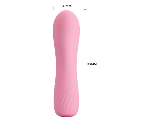Alice Vibrador 12 funciones Rosa Claro
