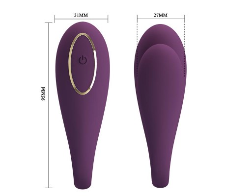 August Vibrador de Parejas con App Lila