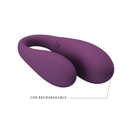 August Vibrador de Parejas con App Lila