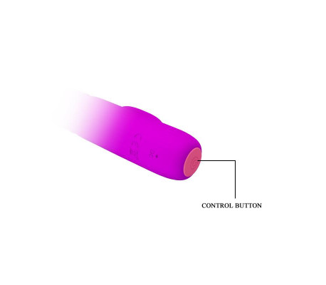 Leopold Vibrador con Función de Movimiento USB Silicona