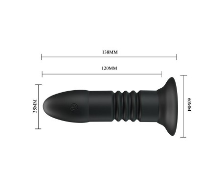 Plug Anal Magic Jinger Movimiento Telescópico