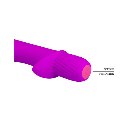 Vibrador Troy USB Silicone Purpura