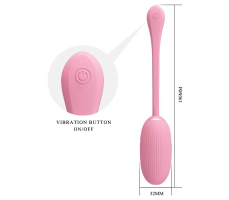 Doreen Huevo Vibrador con Electro Shock y APP