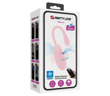 Doreen Huevo Vibrador con Electro Shock y APP