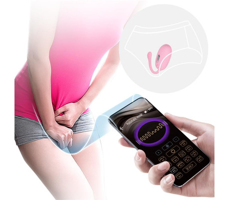 Doreen Huevo Vibrador con Electro Shock y APP