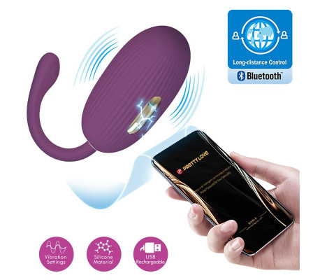 Doreen Huevo Vibrador con Electro Shock y App