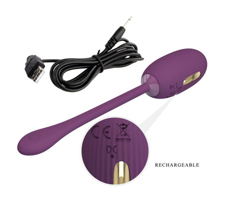Doreen Huevo Vibrador con Electro Shock y App