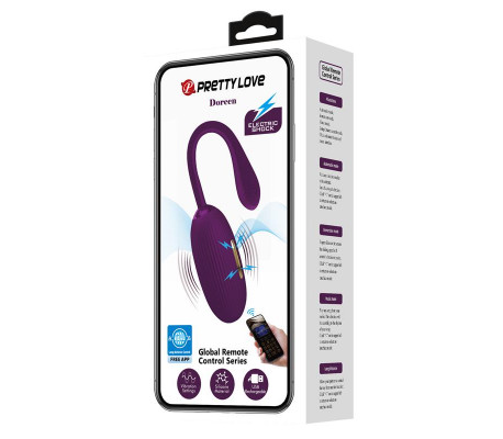 Doreen Huevo Vibrador con Electro Shock y App
