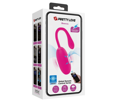 Doreen Huevo Vibrador con Electro Shock y App