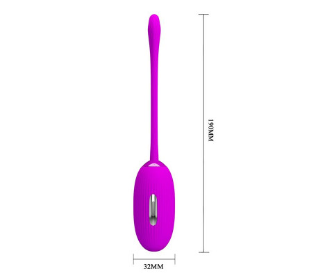 Shock Fun Huevo Vibrador con Electro Shock y Control Remoto