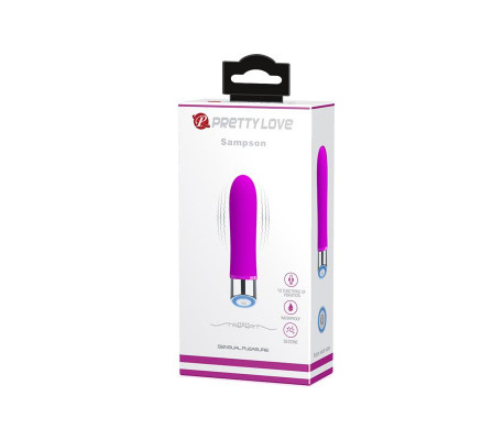 Vibrador Sampson Silicona Purpura