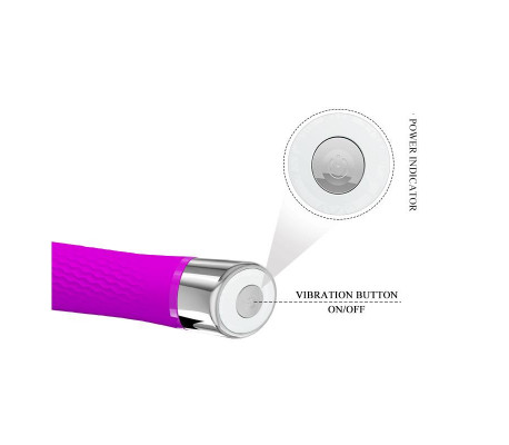 Vibrador Sebastian Silicona Purpura